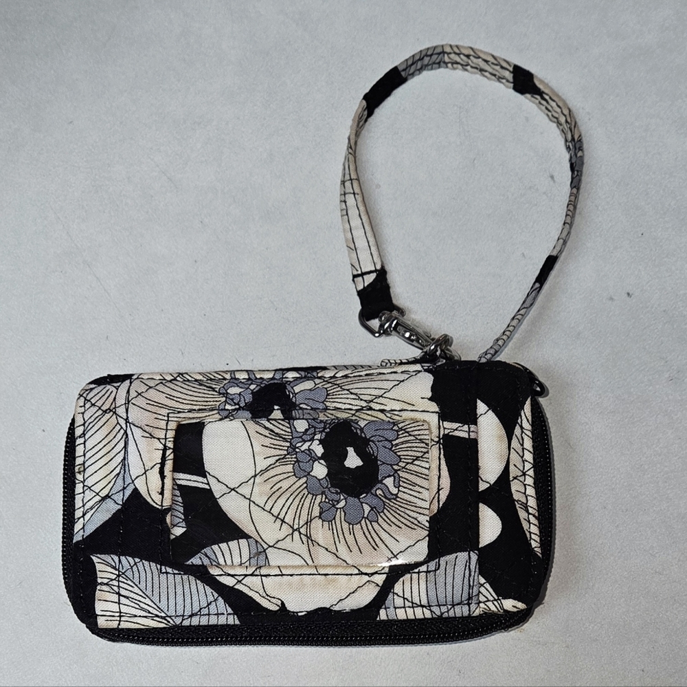 Vera Bradley Quilted Wristlet Wallet 5.5 x 3"